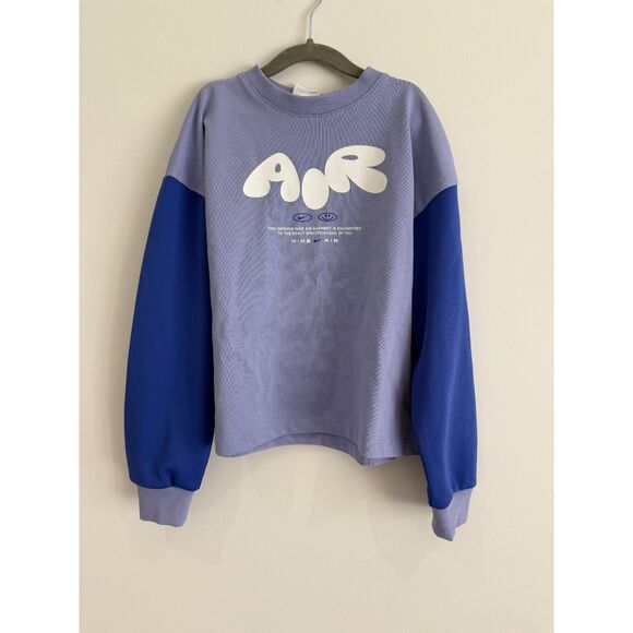 Nike Other - NWT Nike Air Girls Crewneck Sweatshirt - Sz. S Purple